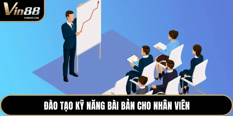 Đào tạo kỹ năng bài bản cho nhân viên