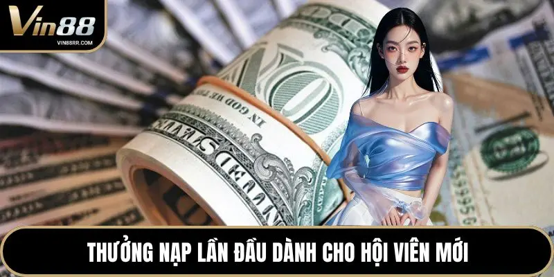 Thưởng nạp lần đầu dành cho hội viên mới
